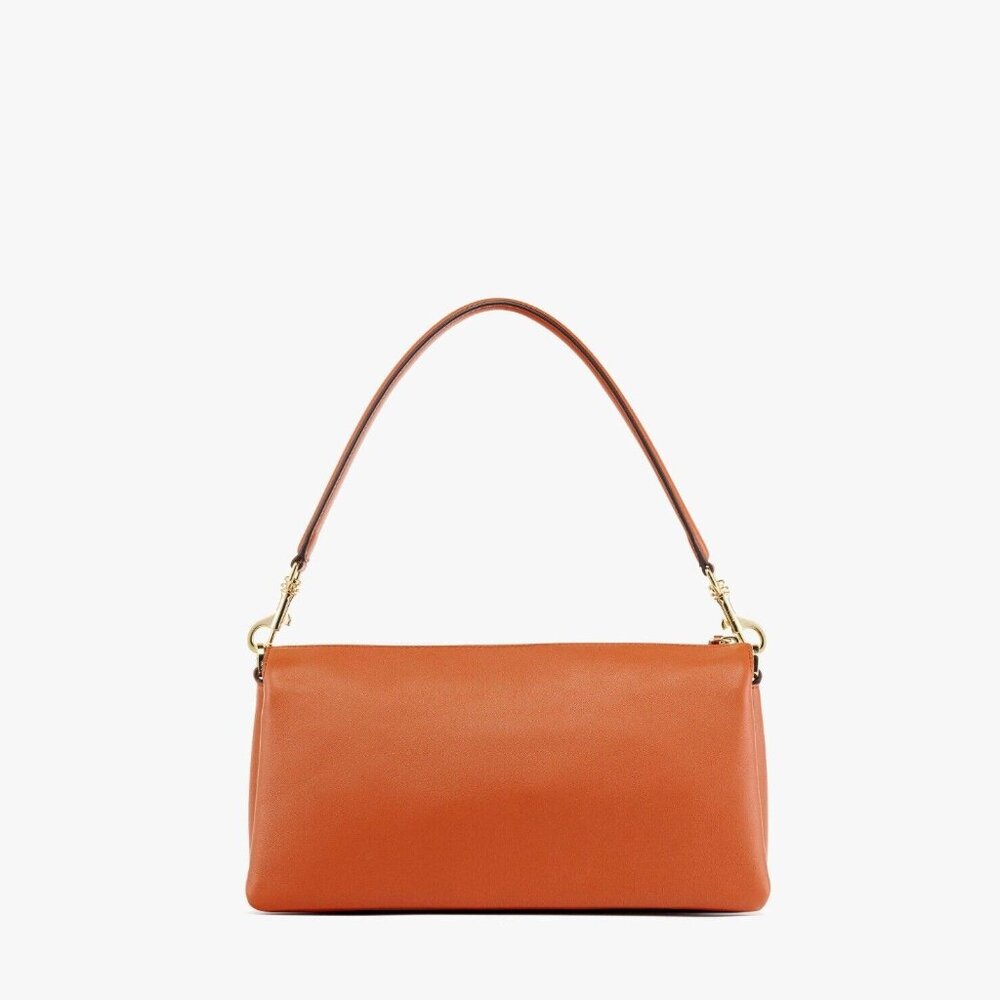 MCM MODE TRAVIA SHOULDER BAG IN BOMBAY BROWN SPANISH CALF LEATHER - Picture 2 of 6